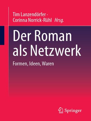 cover image of Der Roman als Netzwerk